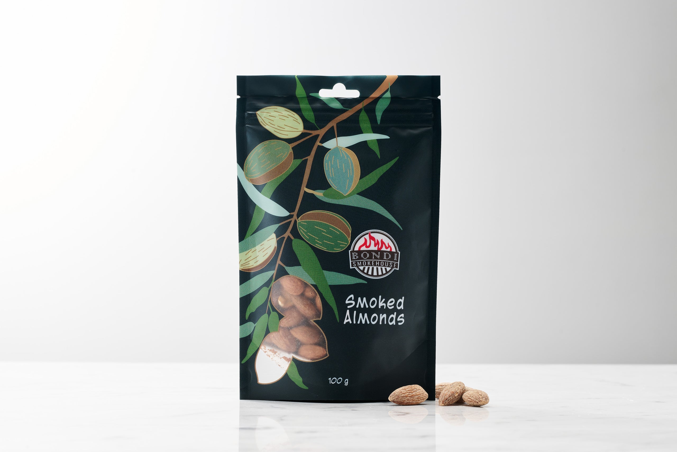 Smoked Almonds 100g Bondi Smokehouse